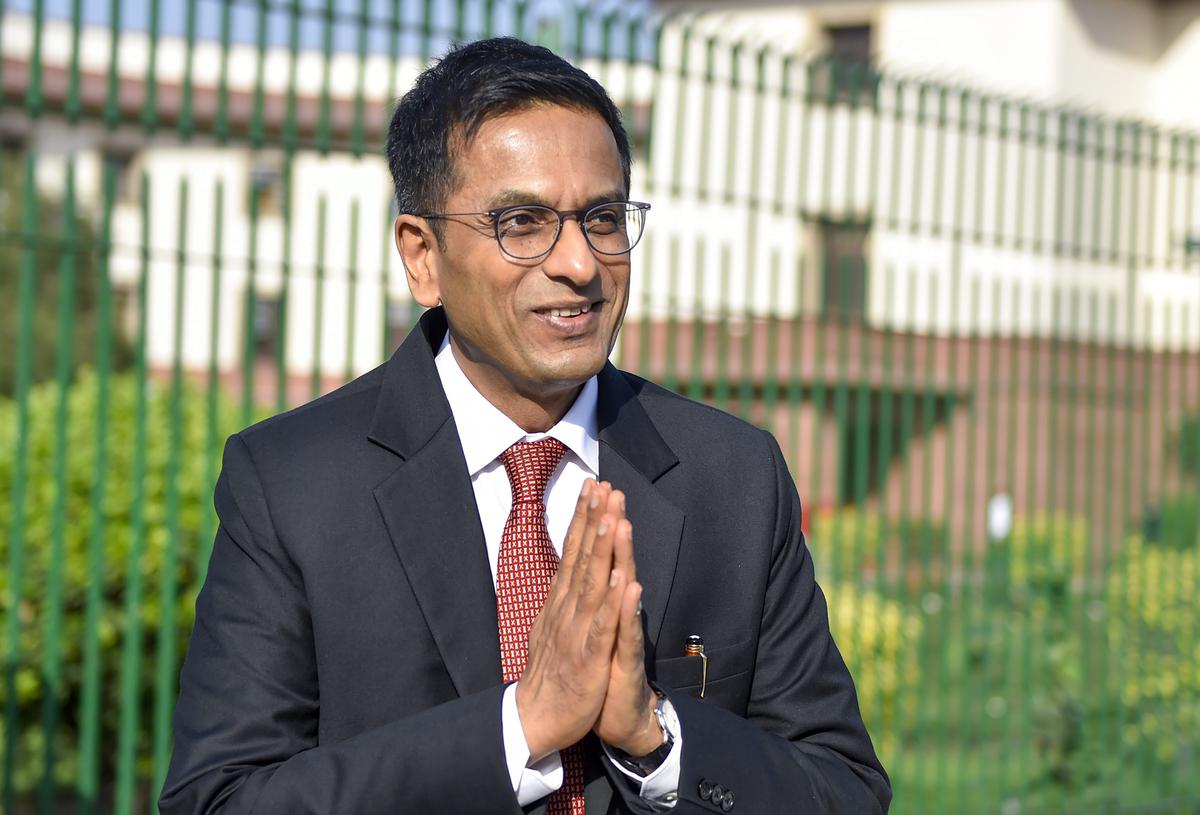 The Chief Justice DY Chandrachud